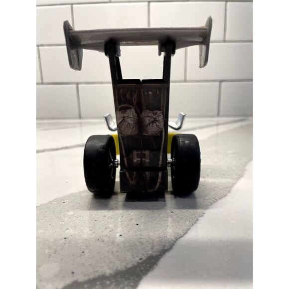 Vintage DRAGSTER RACE CAR Battery Operated GOLDLOK TOYS Fireball Racing - Picture 6 of 6